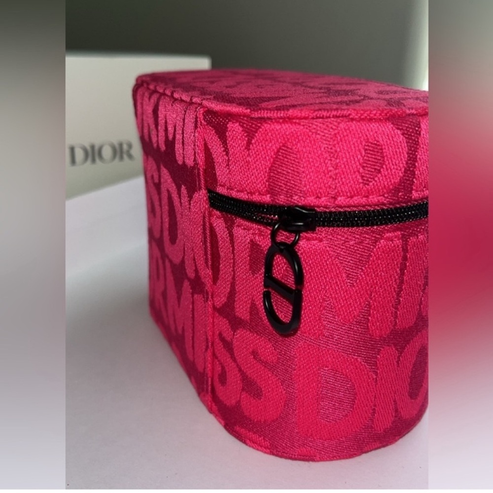 Dior Fuchsia Travel Pouch - Picture 2 of 3